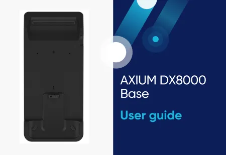 AXIUM DX8000 - Charging base